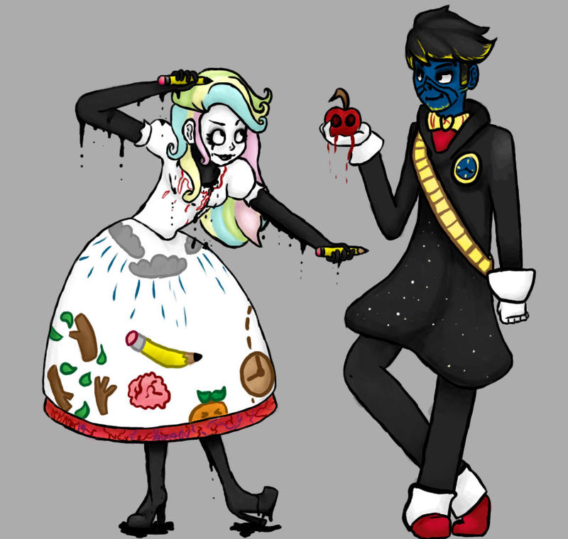 Don't Hug Me I'm Scared by BleedingOutColorsInc on DeviantArt