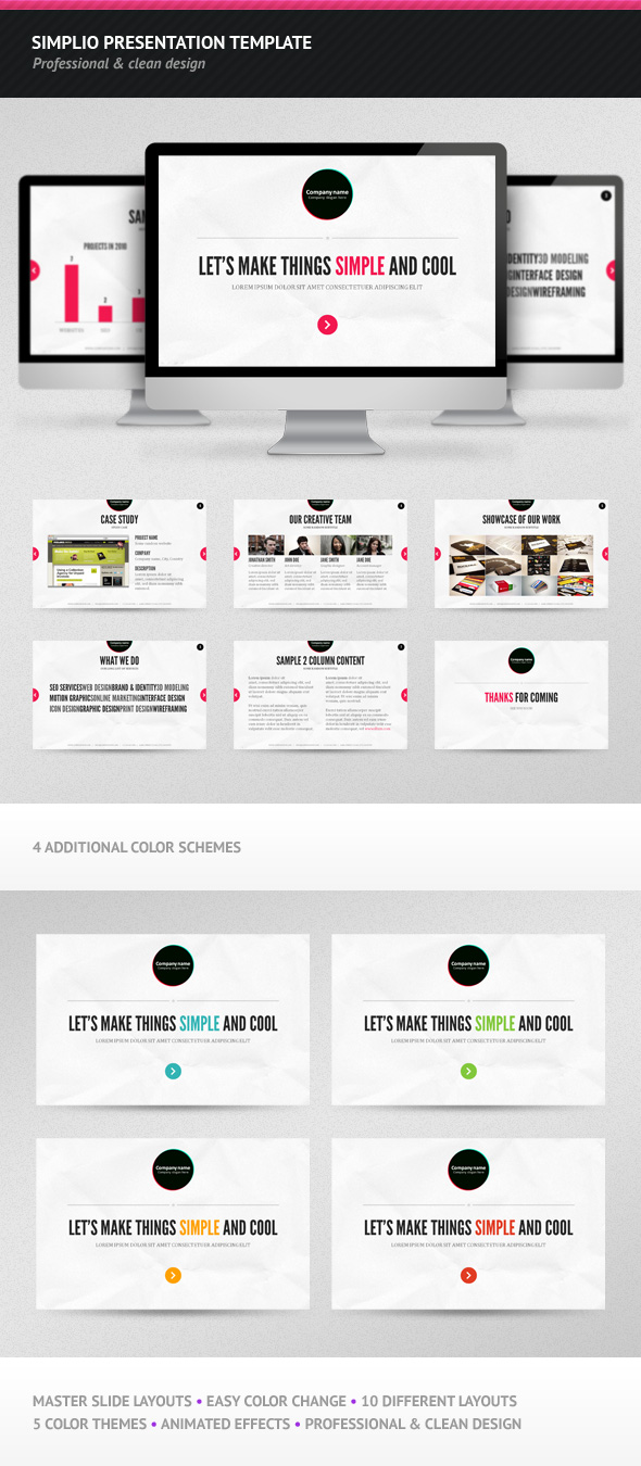 Simplio Presentation Template