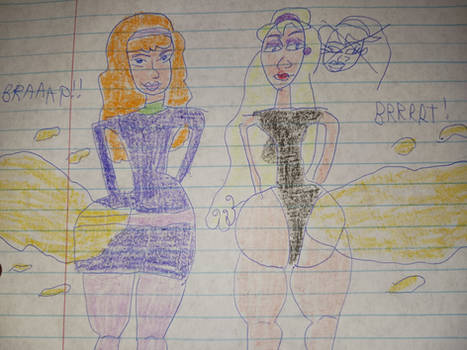 Daphne Blake and Princess Daphne Farting