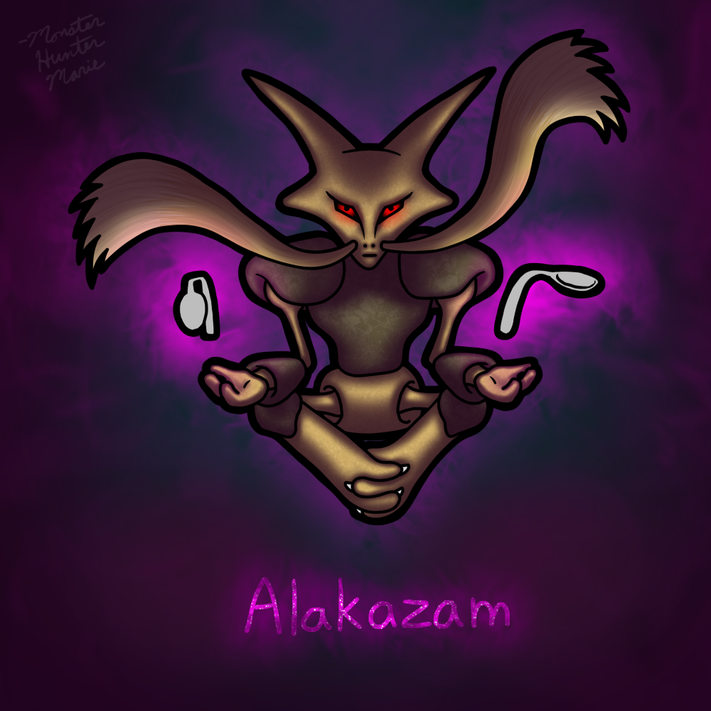 OC] Pokedex Horror Story: Alakazam : r/pokemon