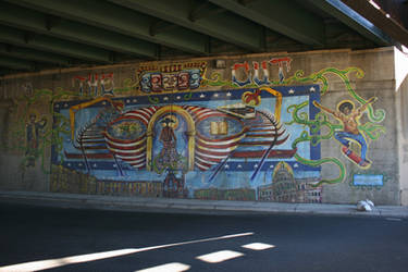 The Cut - Mural Under The Highway