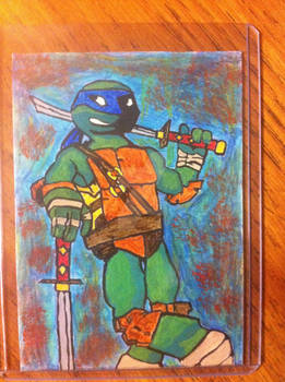 TMNT Card #1 Leonardo