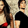 Vampire Diaries-Elena , Damon