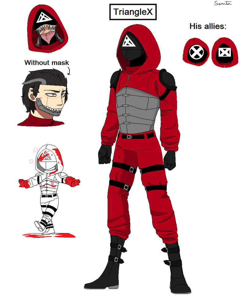 TriangleX Squid Game oc by SaritaManyalu on DeviantArt