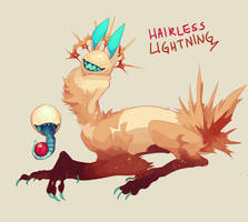 {343} Hairless Lightning