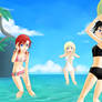 Kingdom Hearts Beach Girls