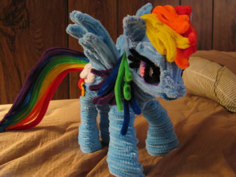 Pipecleaner Rainbow Dash MLP
