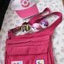 Pokemon Hilda Cosplay Bag, Pokeballs and Hat SOLD