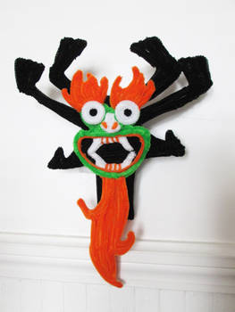 Pipe Cleaner Aku Bust