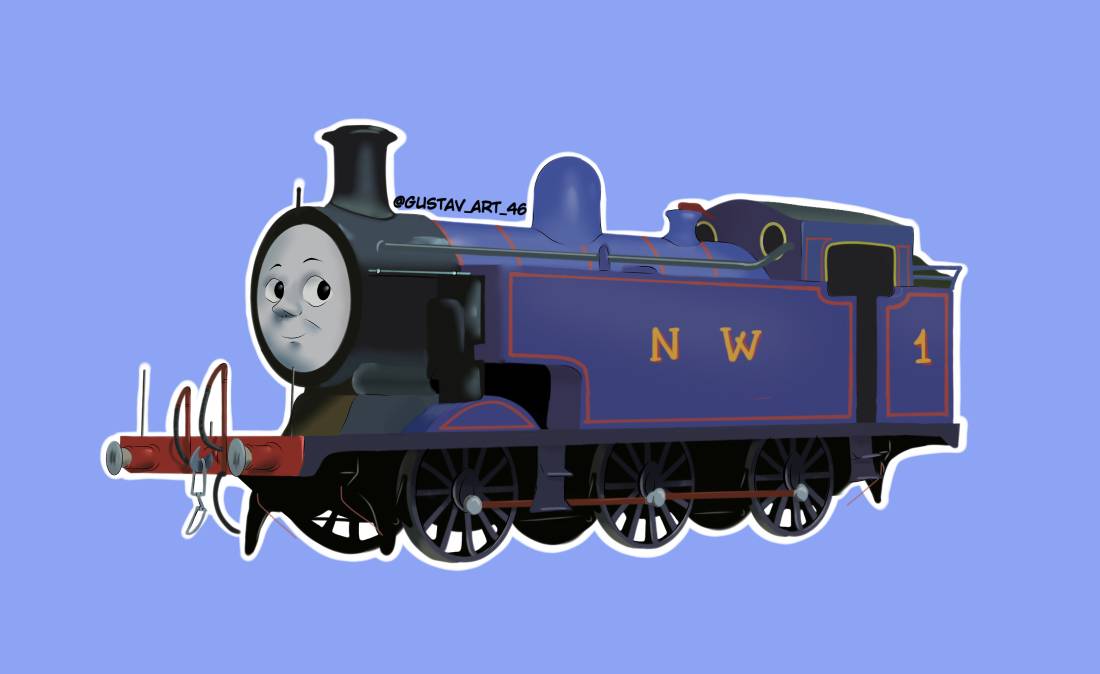 Thomas Two Fall Thomas 2.0 by GustavTheBlueEngine4 on DeviantArt