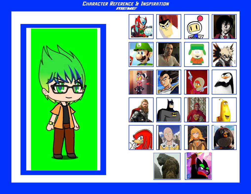 My character reference and inspiration by danielusa2001mexico on DeviantArt