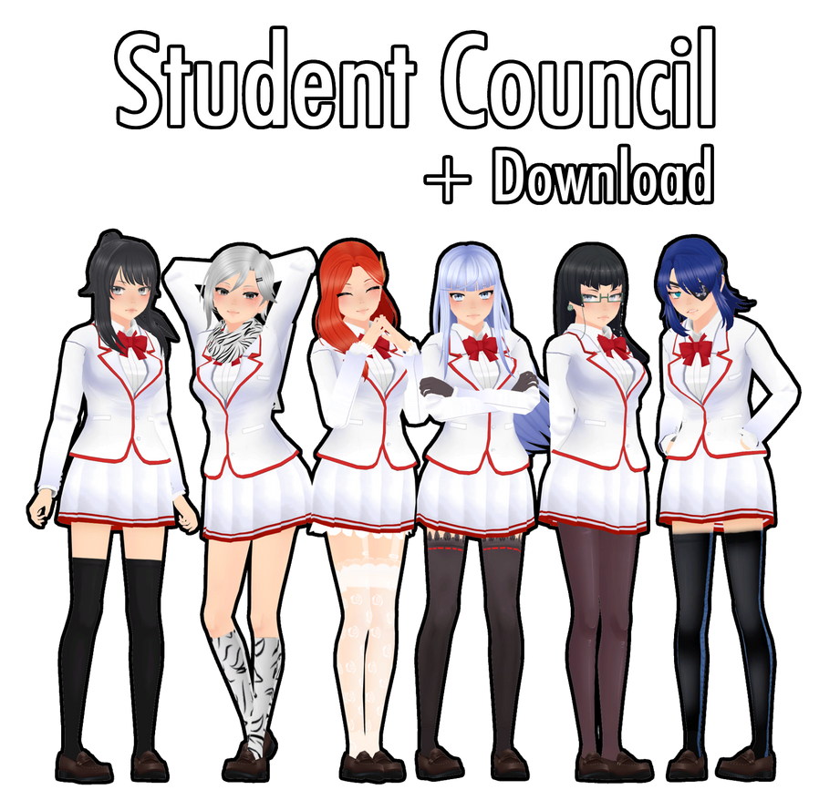 MMD X Yandere Simulator Student Council DL By RainieMomoi On DeviantArt mmd-x-yandere-simulator-student-council-dl-by-rainiemomoi-on-deviantart