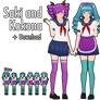 [MMD x Yandere Simulator] Saki and Kokona +DL