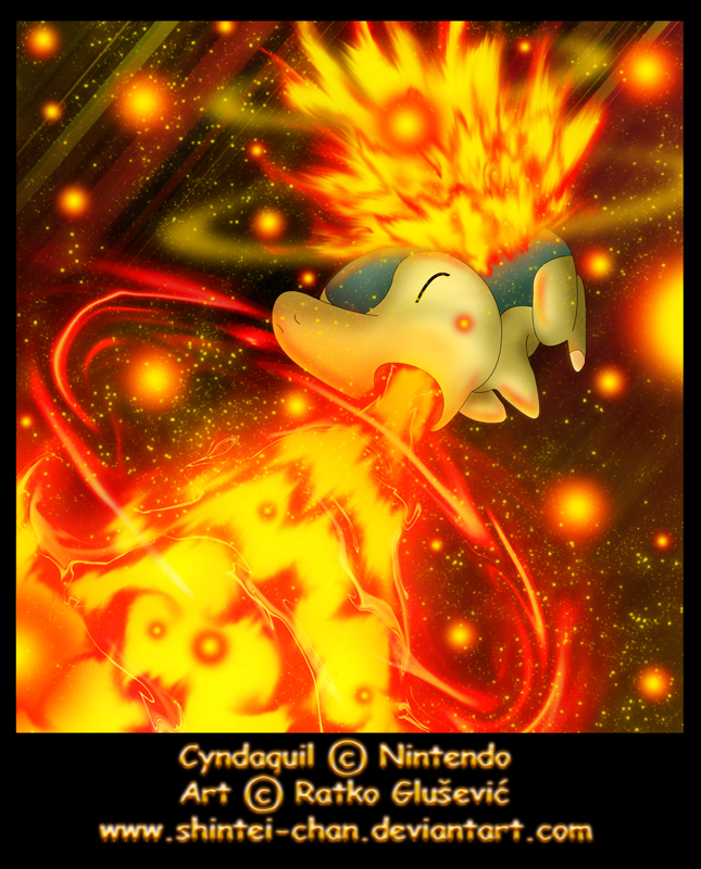 Cyndaquil ultimate flames