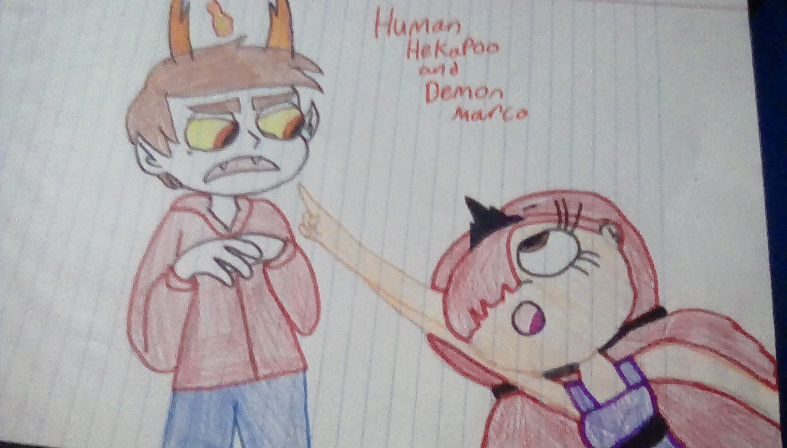 Human Hekapoo Human Hekapoo and Demon Marco by ElementalDragonGirl on DeviantArt