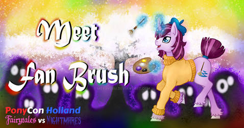 Ponycon Holland 2022 collection - Fan Brush