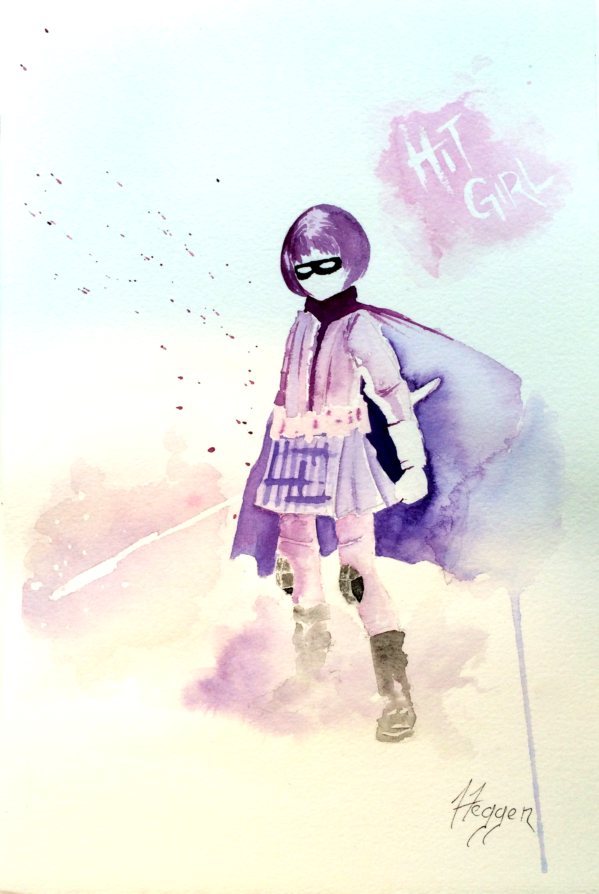 Hit-Girl greets you.