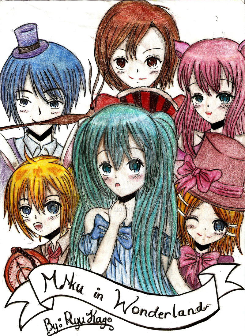 Miku in Wonderland by naota-art on DeviantArt