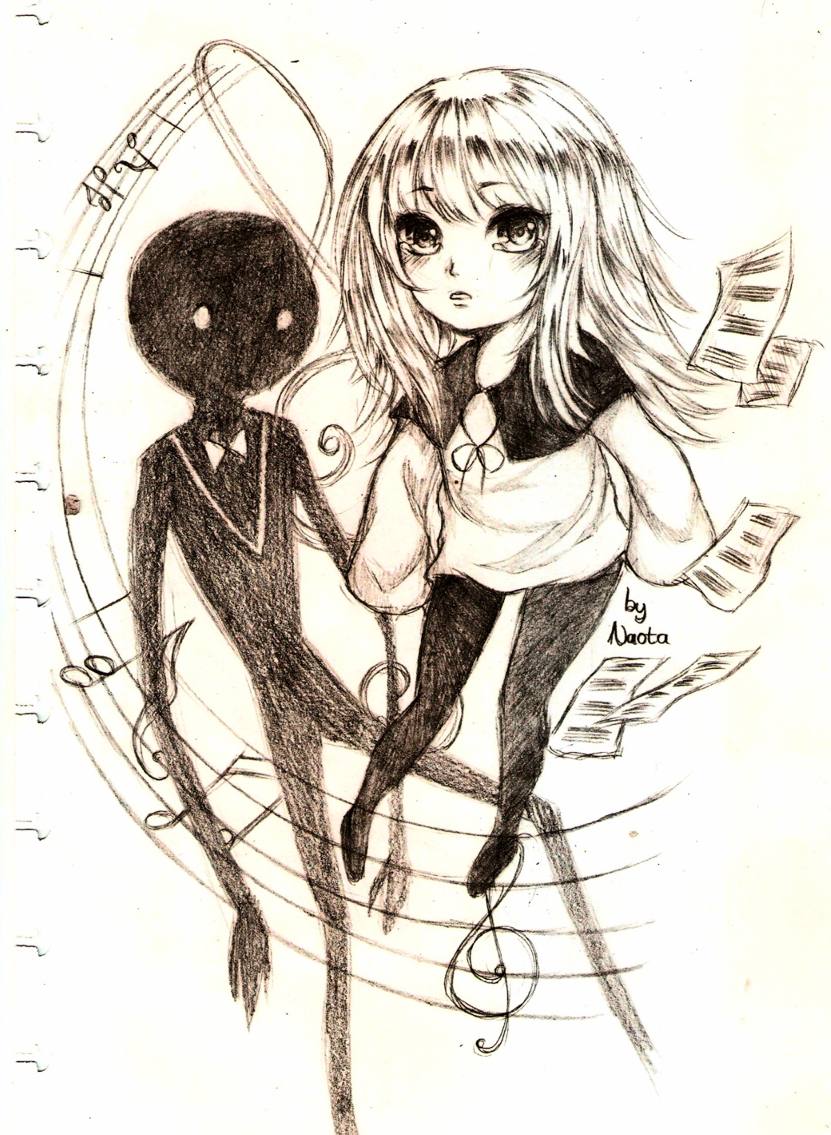 Deemo and the girl