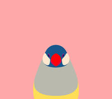 Pink Java Sparrow Wallpaper for Android