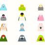 Animated Bird Stickers - tori no iro for iMessage