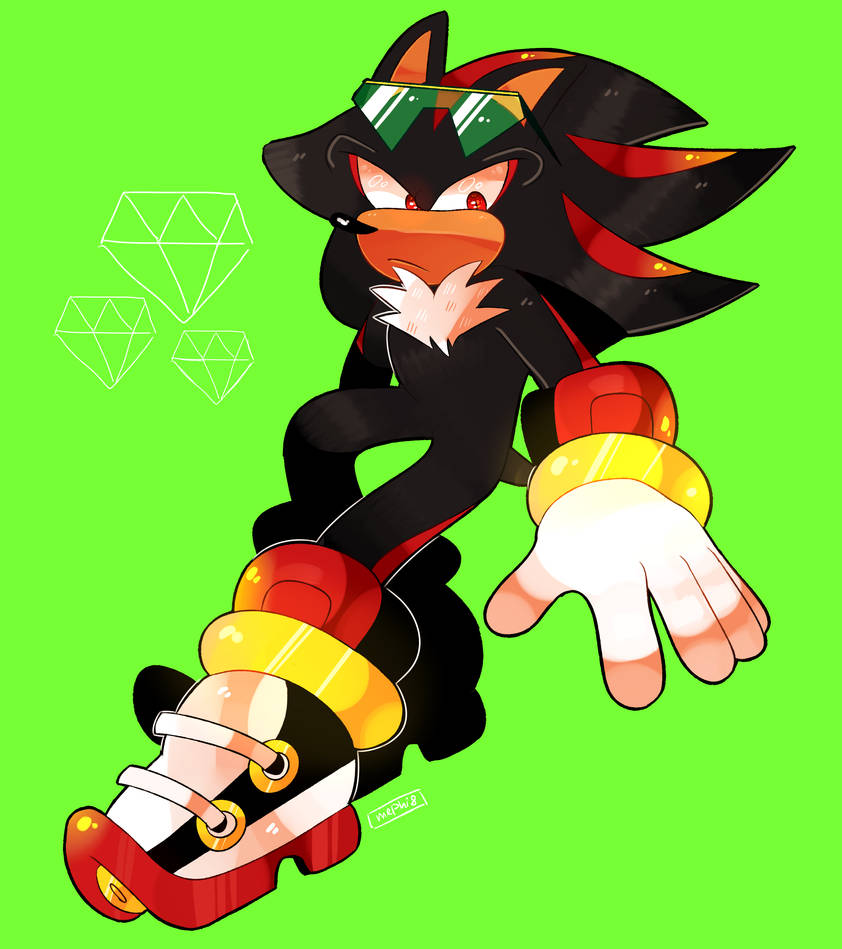 sonic free riders shadow by cerculor on DeviantArt