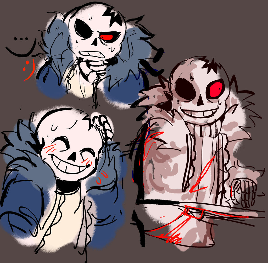 horrortale sans by cerculor on DeviantArt