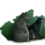 Baloo and Bagheera