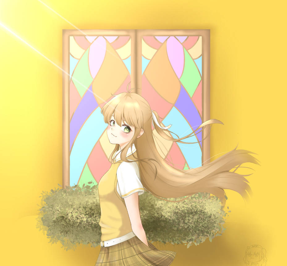 (OC) Yellow girl by MakotMagica on DeviantArt