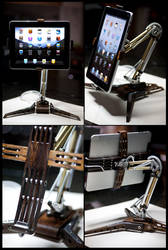 I-Poise Steampunk iPad Stand