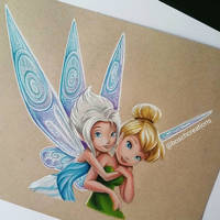 Tinkerbell and her sister -  boschcreations