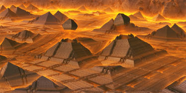 Mobius-undocking of the pyramids