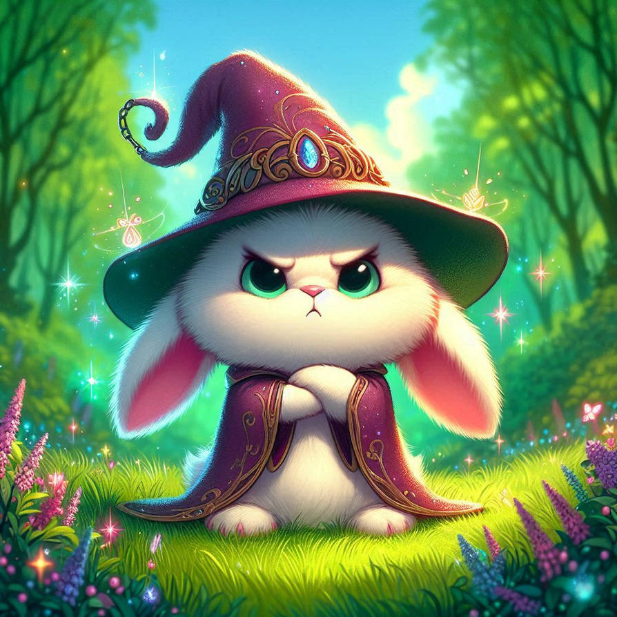Grumpy Bunny by Smores1926 on DeviantArt