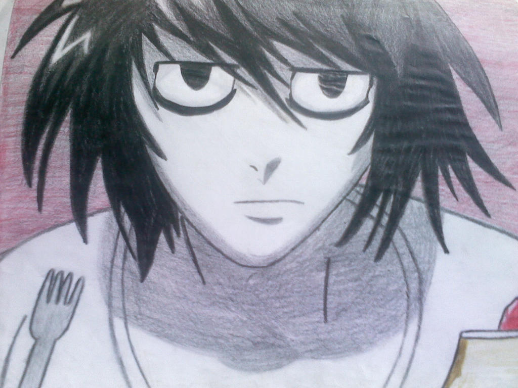 Deviantart La Note L/Death Note by LadyDrawingsM on DeviantArt
