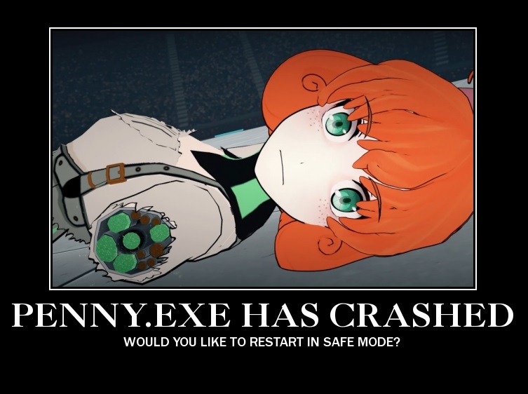 Demotivational Poster RWBY - Penny