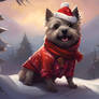 Christmas Cairn Terrier