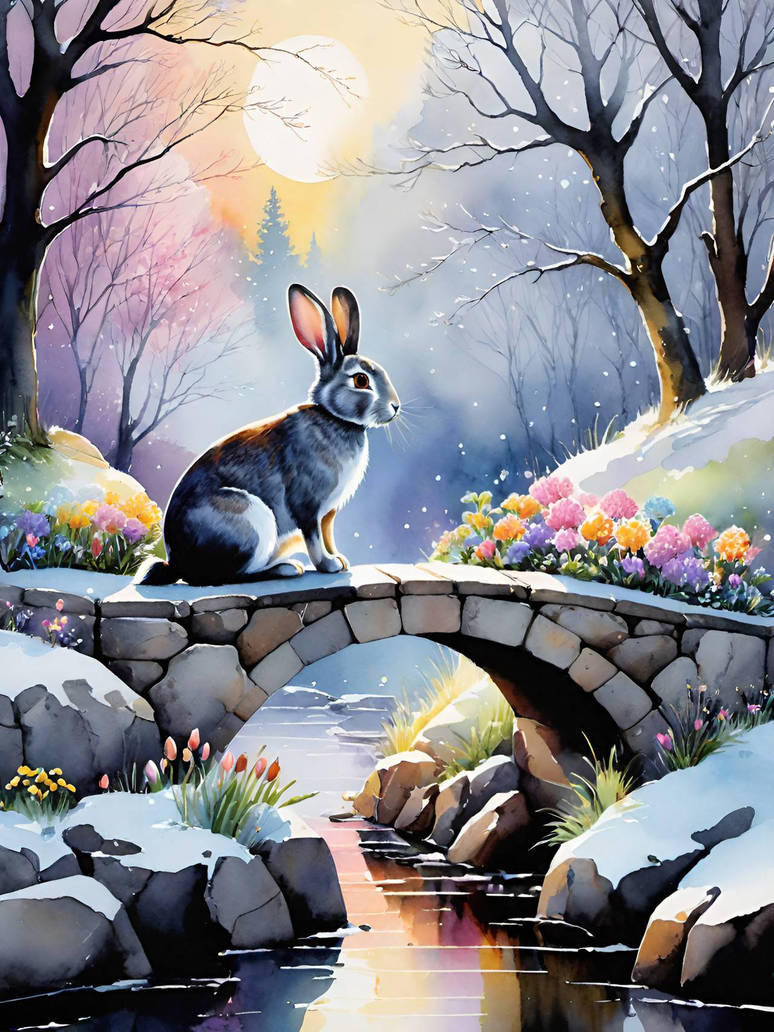 Stone Bridge Rabbit by Majorcreator22 on DeviantArt