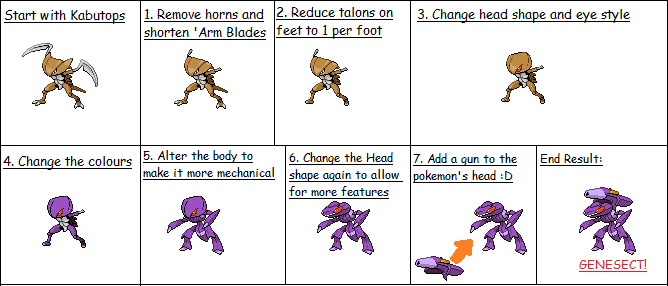 PokeMEN7 Tries To Evolve Kabutops Into Genesect 