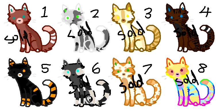 Kitty Batch1 [ONE LEFT! Price lowered]