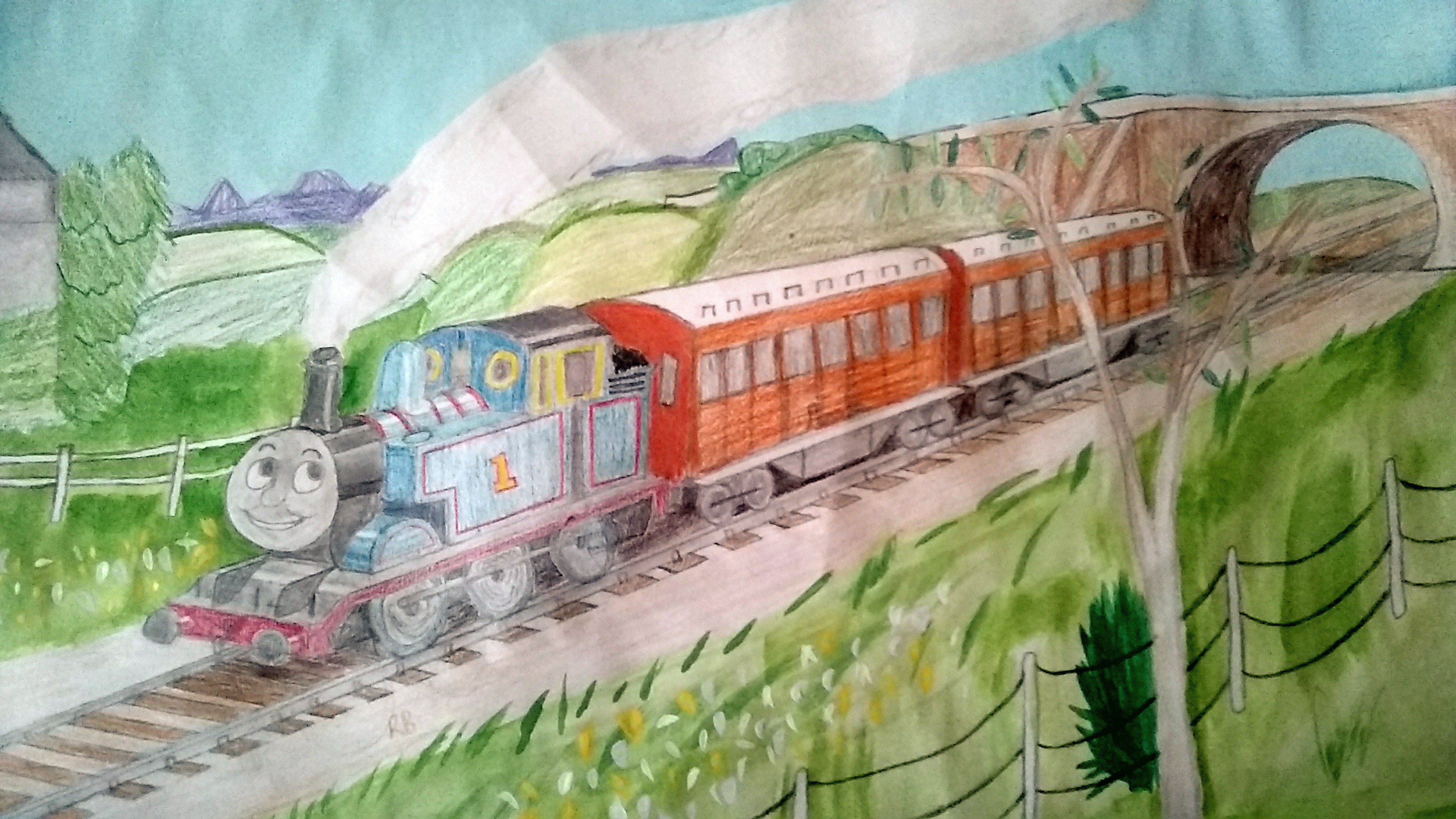 Thomas Drawing Deviantart Thomas the Tank Engine by WaltWiz1901 on DeviantArt