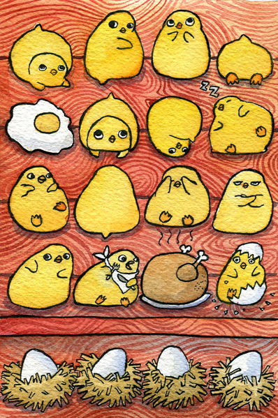 Obesechickies iPhone Background