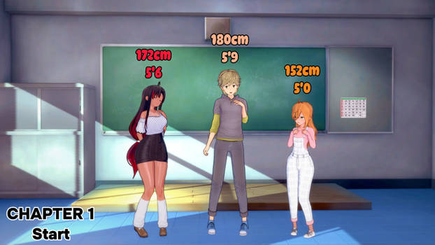 Height chart Chapter 1 - Start