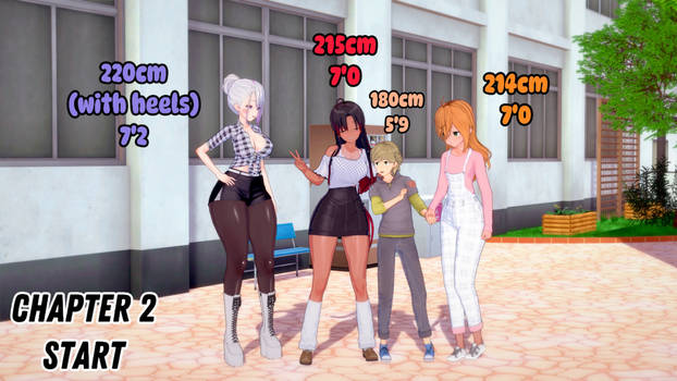 Height chart Chapter 2 - Start