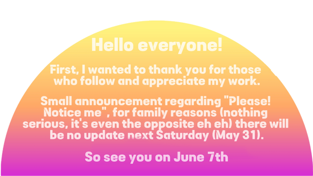 Small announcement