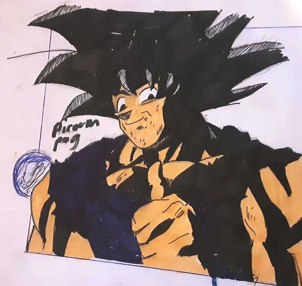 Son goku thumbs up ( Special day ) by Piroumistruepogg on DeviantArt