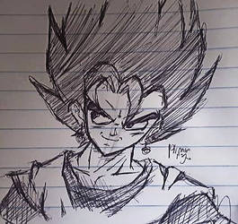 Vegito legend style by Piroumistruepogg