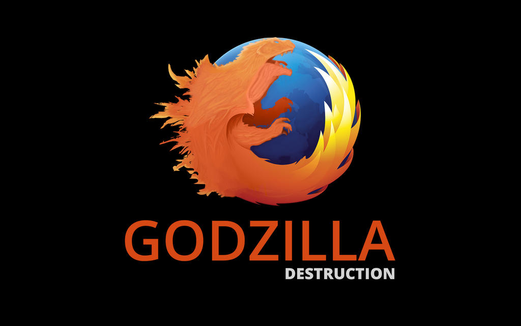 Firefox Godzilla Godzilla by serefart on DeviantArt