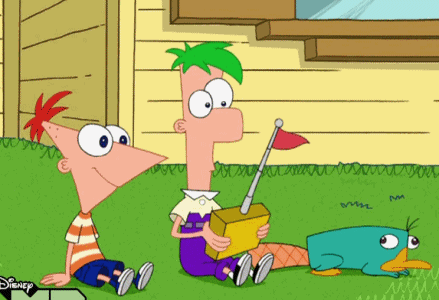 Phineas and Ferb Swap Hair (animated) by jaycasey on DeviantArt