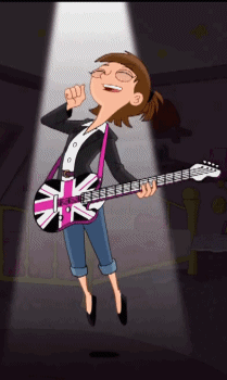 Eliza Fletcher, Rockin' Away (animated) by jaycasey on DeviantArt
