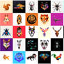 FACETS BEASTS TILE